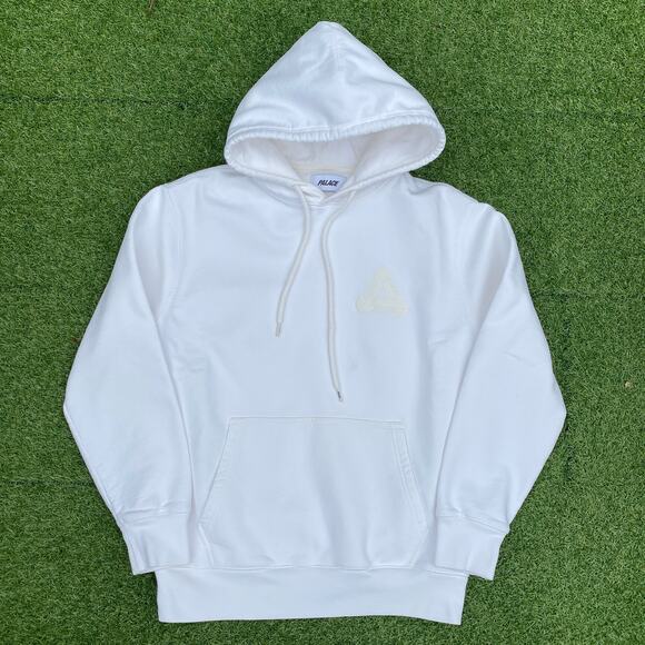 Palace x Calvin Klein SAMPLE Pullover Hoodie White - Picture 2 of 6